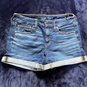 American eagle denim shorts